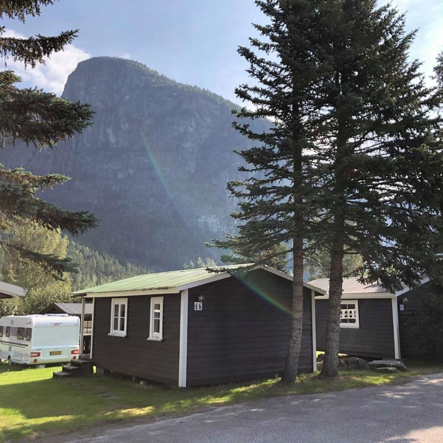Solvgarden Camping Rysstad Esterno foto