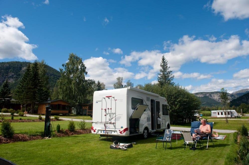 Solvgarden Camping Rysstad Esterno foto